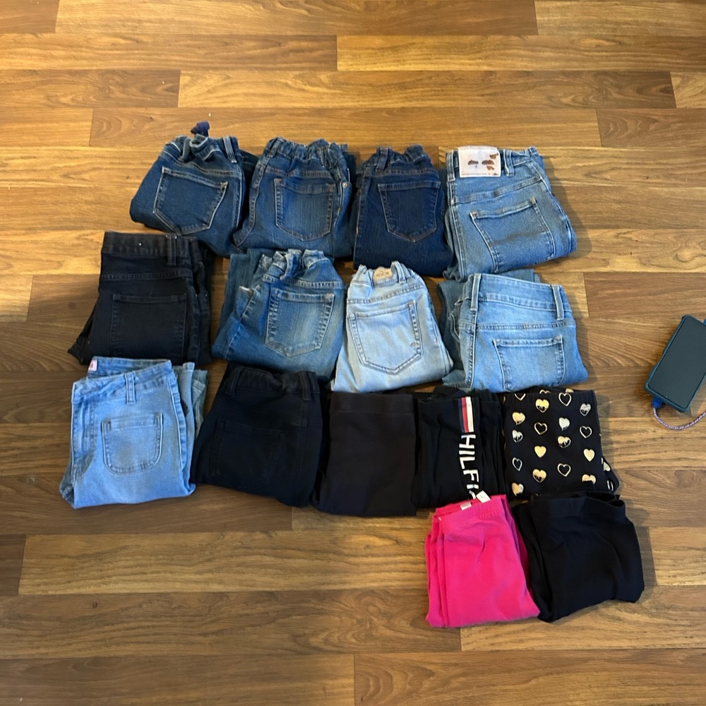 Girl Jeans and Leggings Bundle